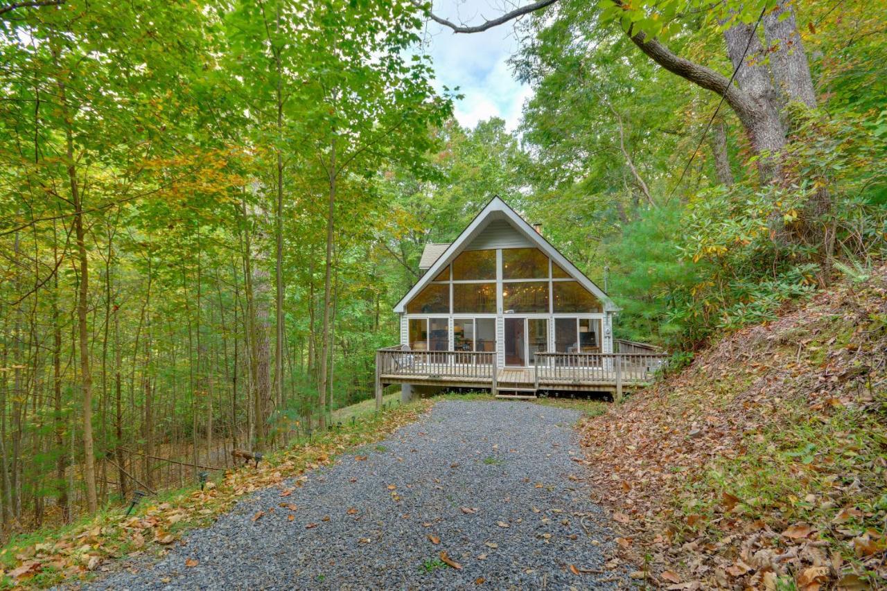Serene Fancy Gap Cabin Retreat In Private Setting! Bagian luar foto