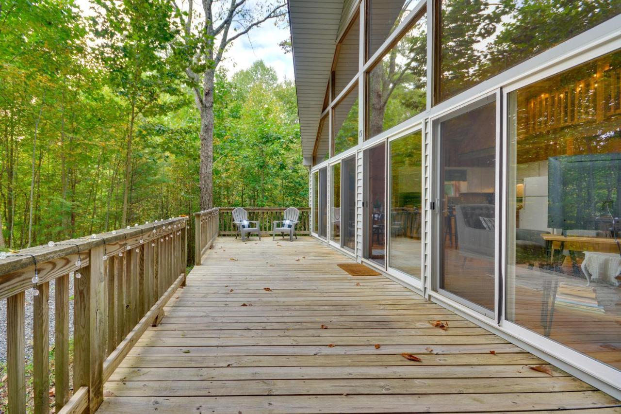 Serene Fancy Gap Cabin Retreat In Private Setting! Bagian luar foto