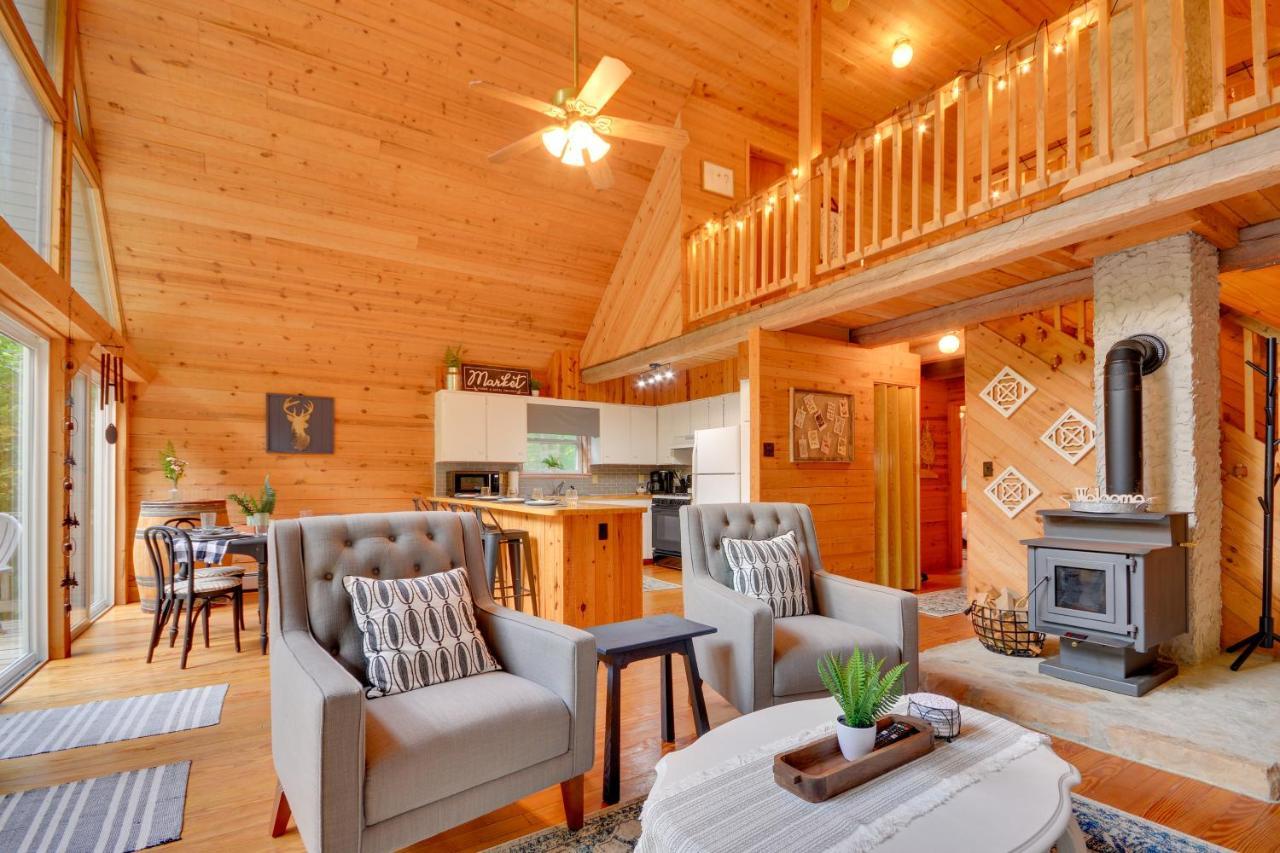 Serene Fancy Gap Cabin Retreat In Private Setting! Bagian luar foto